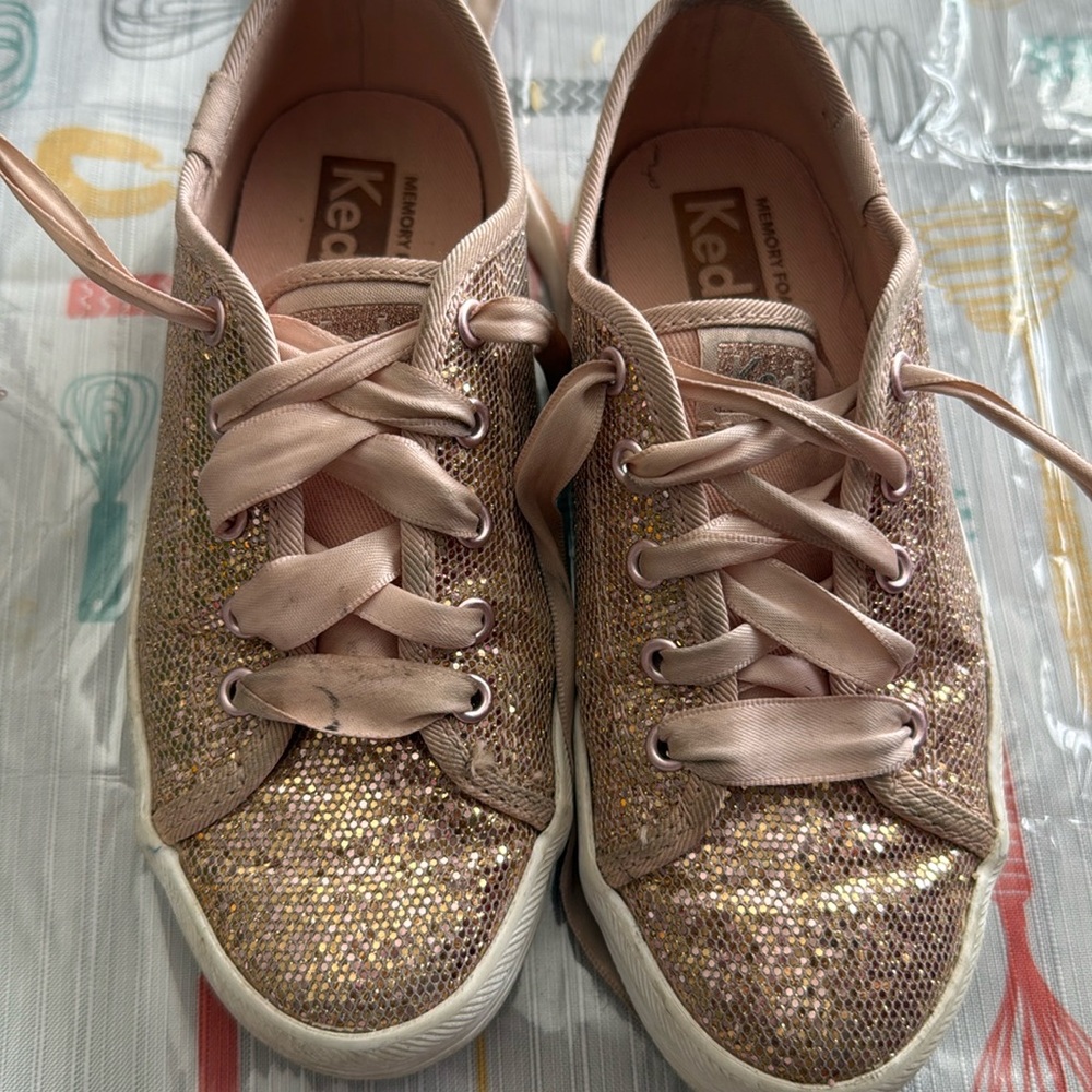 Keds sparkly shoes
